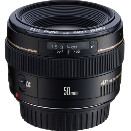 Canon EF 50mm f/1.4 USM Lens
