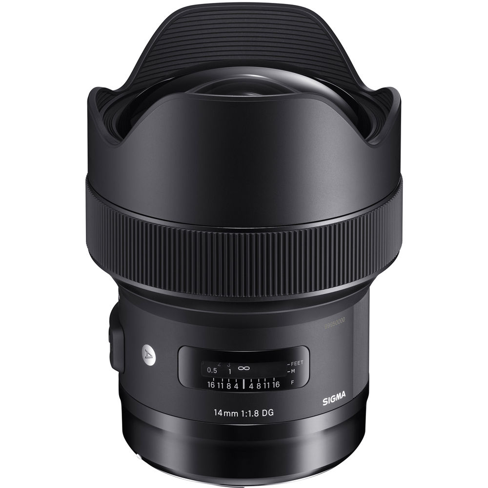 SIGMA 14MM f/1.8 DG HSM ART LENS for CANON