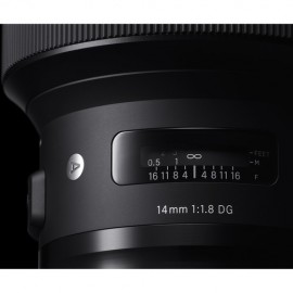 SIGMA 14MM f/1.8 DG HSM ART LENS for CANON