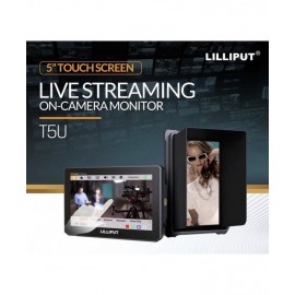 Lilliput T5U 5" Livestreaming On-Camera Touchscreen Monitor