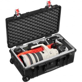 MANFROTTO MB PL-RL-TH55 PRO LIGHT RELOADER TOUGH-55 HIGHLID CARRY-ON CAMERA ROLLERBAG (BLACK)