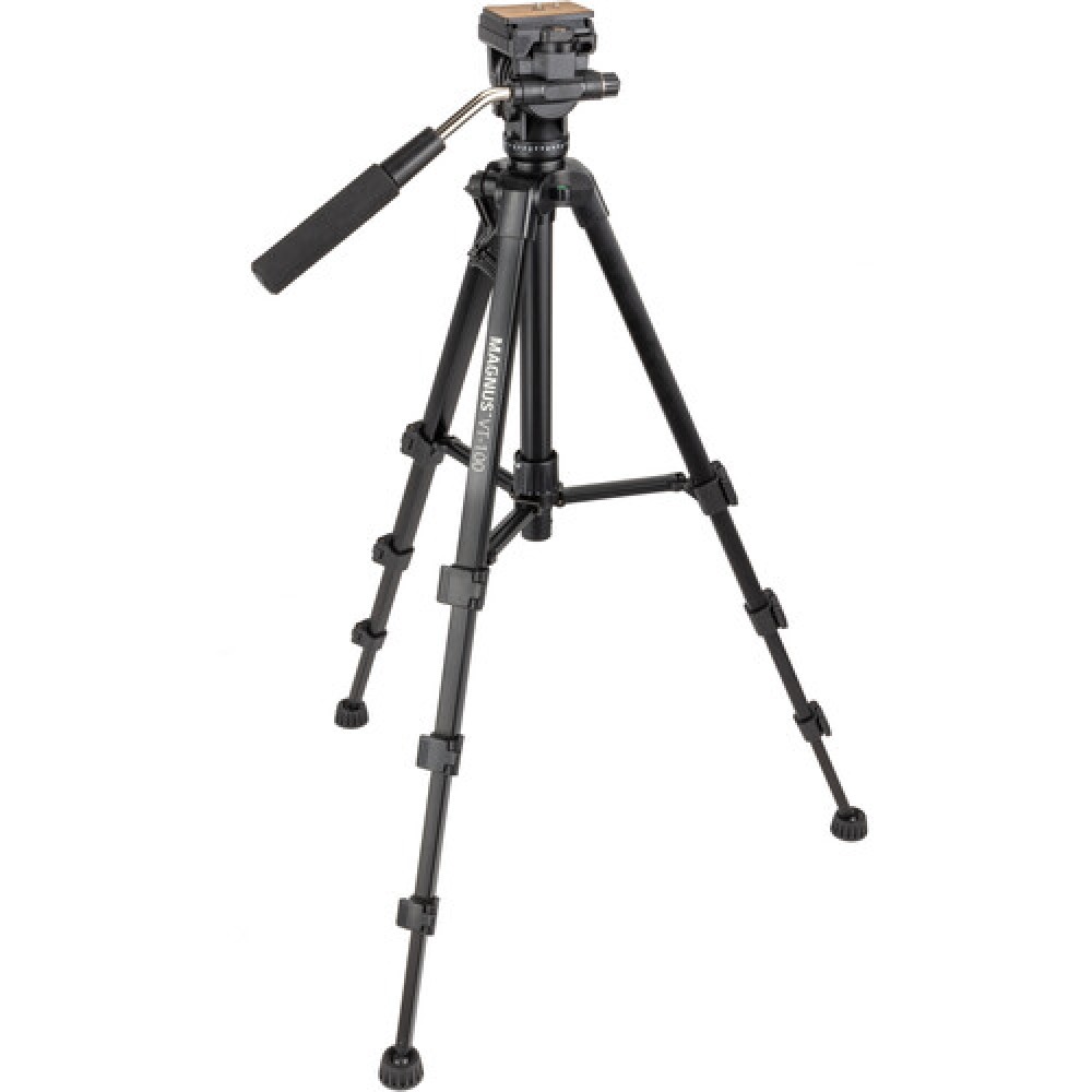 Magnus VT-100 Tripod System with 2-Way Pan Head