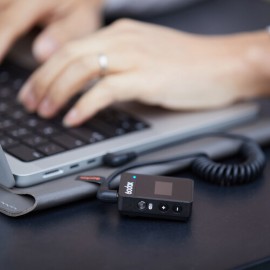 Godox MoveLink II M1 Compact Wireless Microphone System for Cameras & Smartphones with 3.5mm (2.4 GHz, Black)