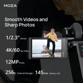Moza Moin Camera with 3 axis gimbal