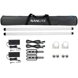 NANLITE Pavotube II 30X 2KIT RGB Tubelight, 32W, 2700K-12000K