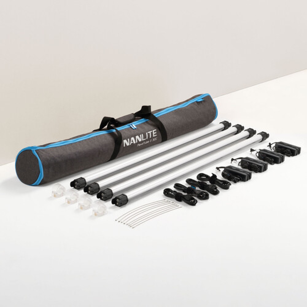 Nanlite PavoTube II 30C RGB LED Tube Light 4 Kit