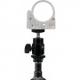 Nanlite Pavotube Transparent Polycarbonate Clip and Mini Ball Head