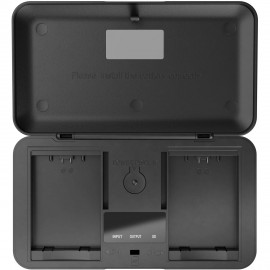 Newell LCD Dual-Channel Charger with SD Card Reader for Sony NP-FZ100 Battery