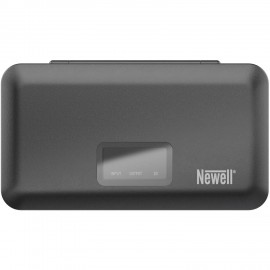 Newell LCD Dual-Channel Charger with SD Card Reader for Sony NP-FZ100 Battery
