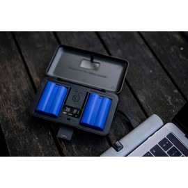 Newell LCD Dual-Channel Charger with SD Card Reader for Sony NP-FZ100 Battery