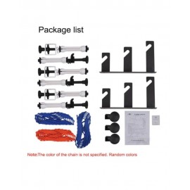 NiceFoto S-15 3-Roller Manual Chain Background Support Kits