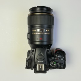 Nikon D5600 DSLR Camera with Nikkor 105mm ( used )