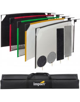 Impact PortaFrame Scrim Flag Kit (18 x 24")