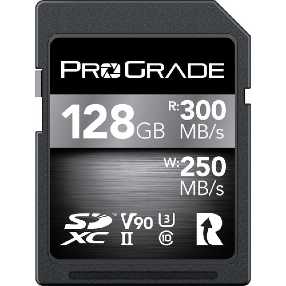 ProGrade Digital 128GB UHS-II SDXC Memory Card ProGrade Digital 128GB UHS-II SDXC Memory Card