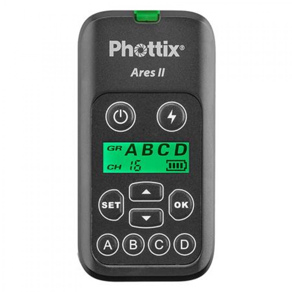 PHOTTIX ARES II WIRELESS FLASH TRIGGER TRANSMITTER