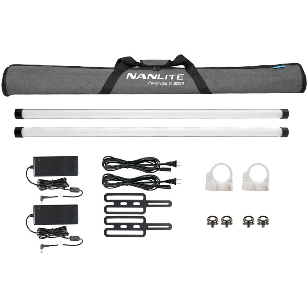 Nanlite PavoTube II 30XR RGB LED Pixel Tube Light 2Kit