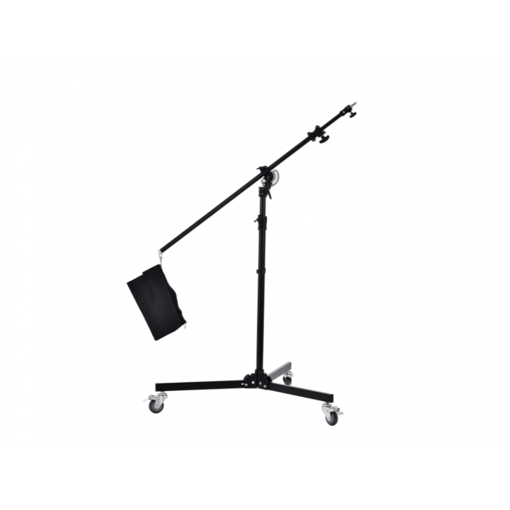 Provision 380 CM Wheeled Boom Stand 2 with sand bag 	