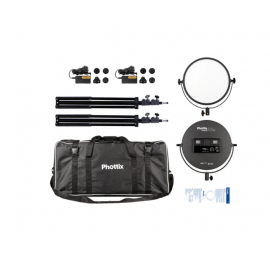 Phottix Nuada R3a Video LED Light Twin Kit Set