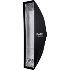 Phottix Raja Strip Softbox with Grid 30x140cm (12x55)