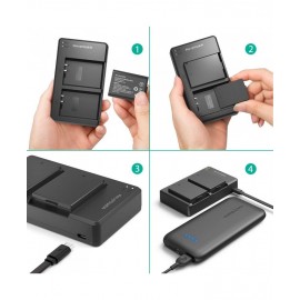 RAVPower Canon LP E10 Batteries Set