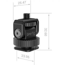Revo Hot Shoe to 1/4"-20 Male Post Adapter
