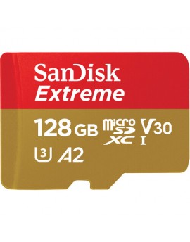 SanDisk 128GB Extreme UHS-I microSDXC Memory Card