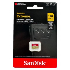 SanDisk 128GB Extreme UHS-I microSDXC Memory Card