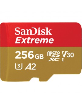 SanDisk 256GB Extreme UHS-I microSDXC Memory Card