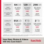 SanDisk 256GB Extreme UHS-I mi