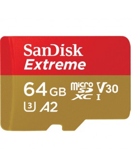SanDisk 64GB Extreme UHS-I microSDXC Memory Card 