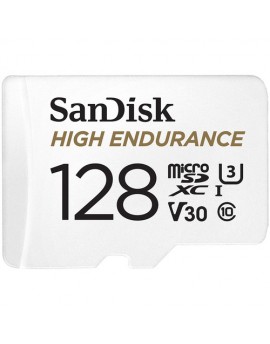 SanDisk 128GB High Endurance UHS-I microSDXC Memory Card with SD Adapter