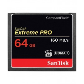 SanDisk 64GB Extreme Pro CompactFlash Memory Card 160MB/s