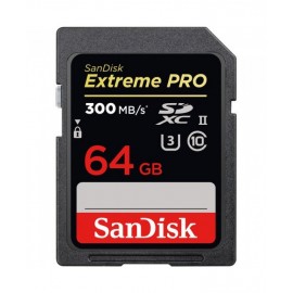 SanDisk 64GB Extreme PRO UHS-II SDXC 300 MB/s Memory Card