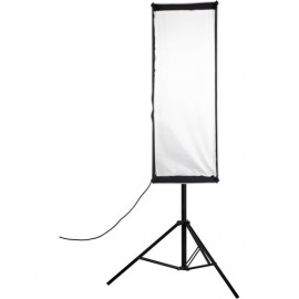 Nanlite Asymmetrical Stripbank Softbox with Bowens Mount (18 x 43 )