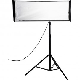 Nanlite Asymmetrical Stripbank Softbox with Bowens Mount (18 x 43 )