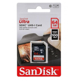 SanDisk 64GB Ultra UHS-I SDXC Memory Card