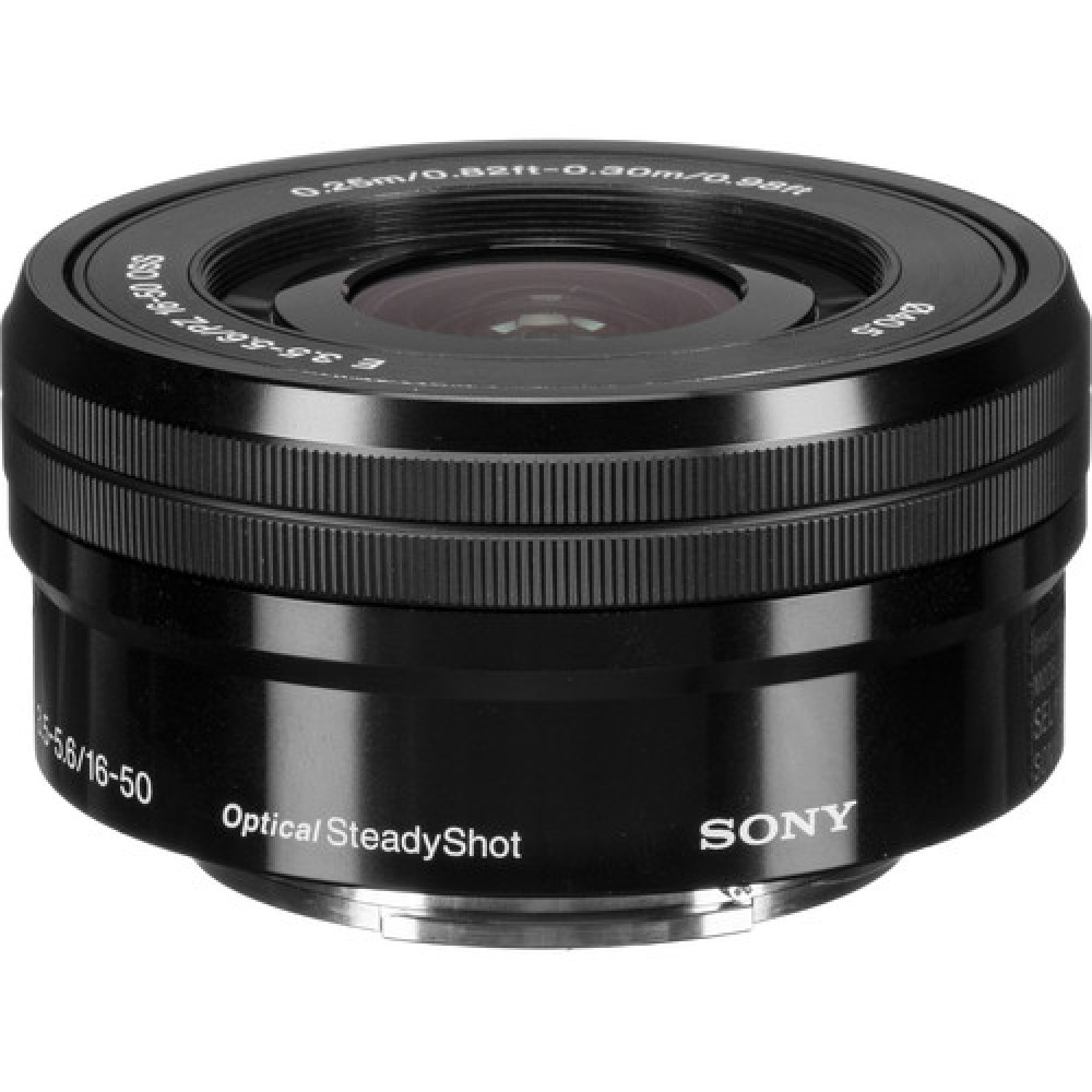 Sony E PZ 16-50mm f/3.5-5.6 OSS Lens Black (White box)