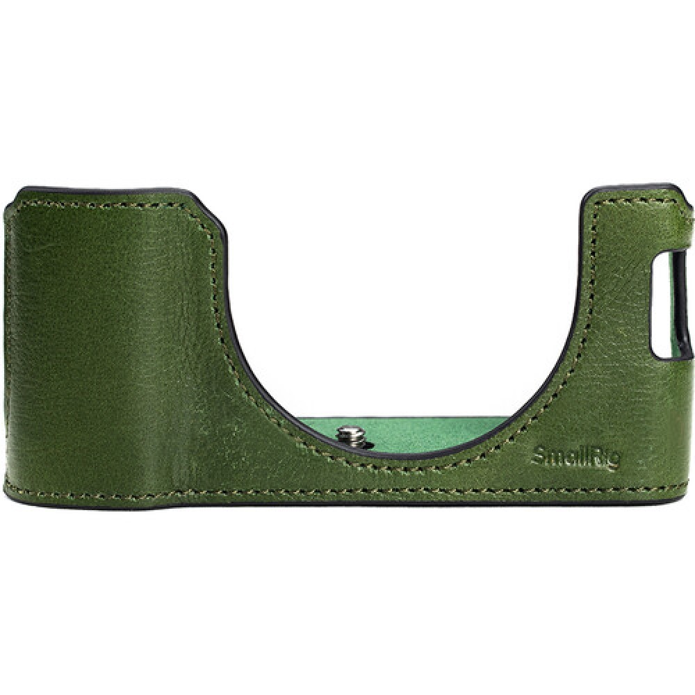 SmallRig Leather Half Case for FUJIFILM X100VI (Green)