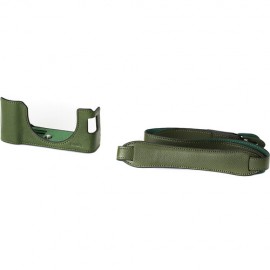 SmallRig Leather Half Case for FUJIFILM X100VI (Green)