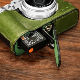 SmallRig Leather Half Case for FUJIFILM X100VI (Green)