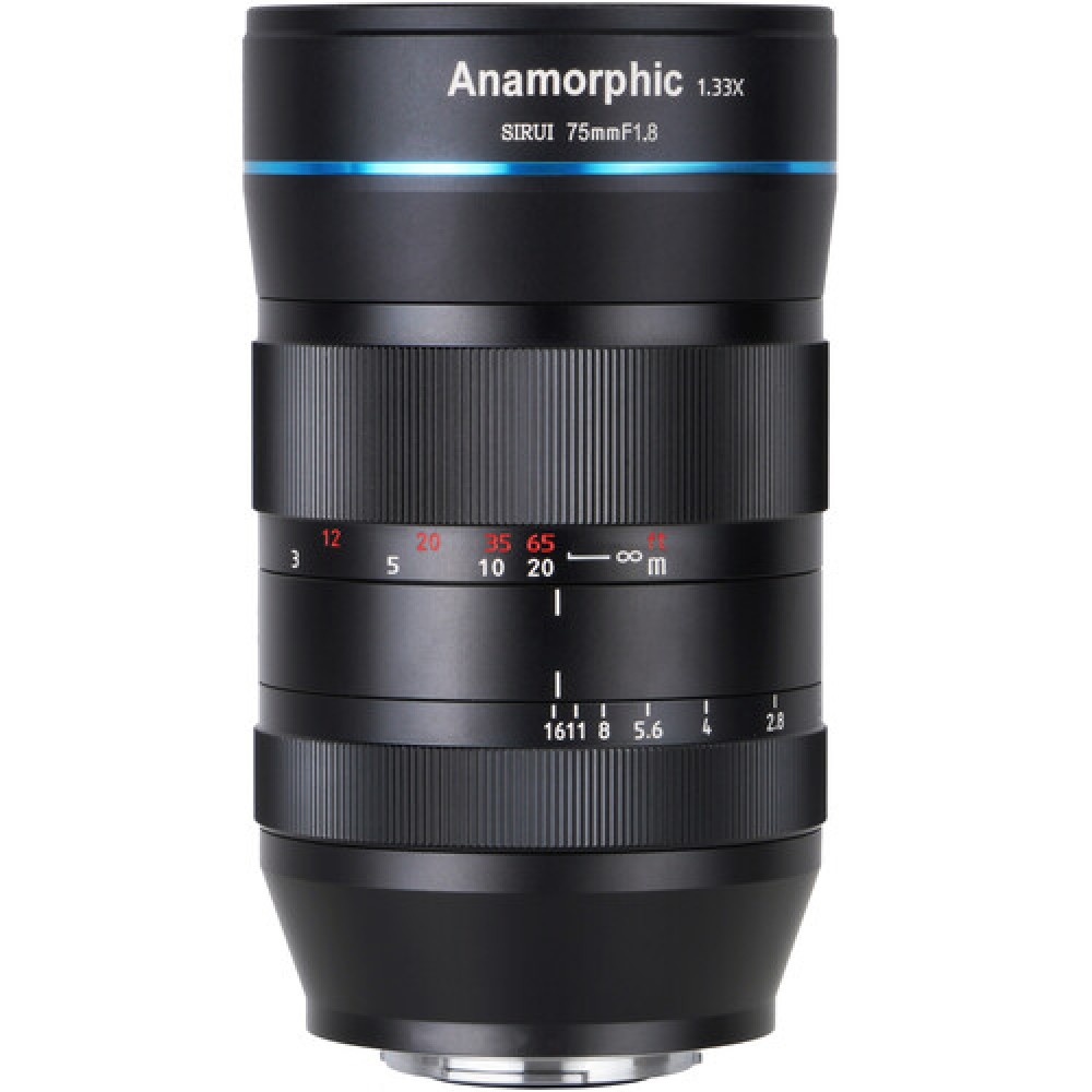 Sirui 75mm f/1.8 1.33x Anamorphic Lens (Sony E)