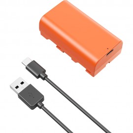 SmallRig L-Series/NP-F550 USB-C Battery (3500mAh, Orange)