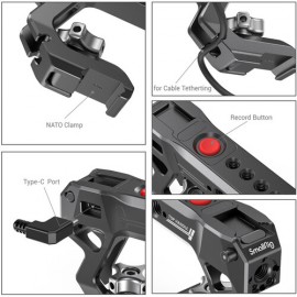 SmallRig NATO Top Handle with Record Start-Stop Remote Trigger