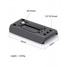 SmallRig Quick Release Manfrotto-Type Dovetail Plate 1280B    