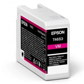 Epson T46S3 Vivid Magenta Ink Cartridge for P700 Printer (25ml)