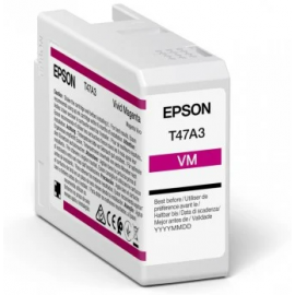 Epson T47A3 Vivid Magenta Ink Cartridge P900 ( 50ML )