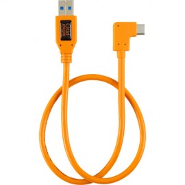 TETHER PRO RIGHT ANGLE USB-C TO USB-AM PIGTAIL