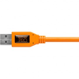 TETHER PRO RIGHT ANGLE USB-C TO USB-AM PIGTAIL