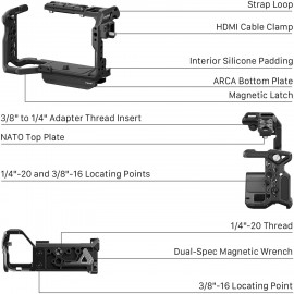 Tilta Camera Cage Power Kit for Sony FX5 (Black)
