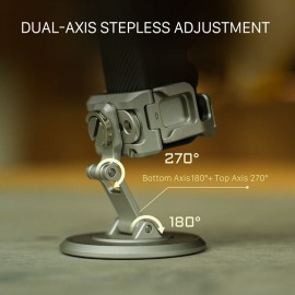 Tilta Magnetic Mounting Stand for DJI Osmo Pocket 3 (Titanium White)